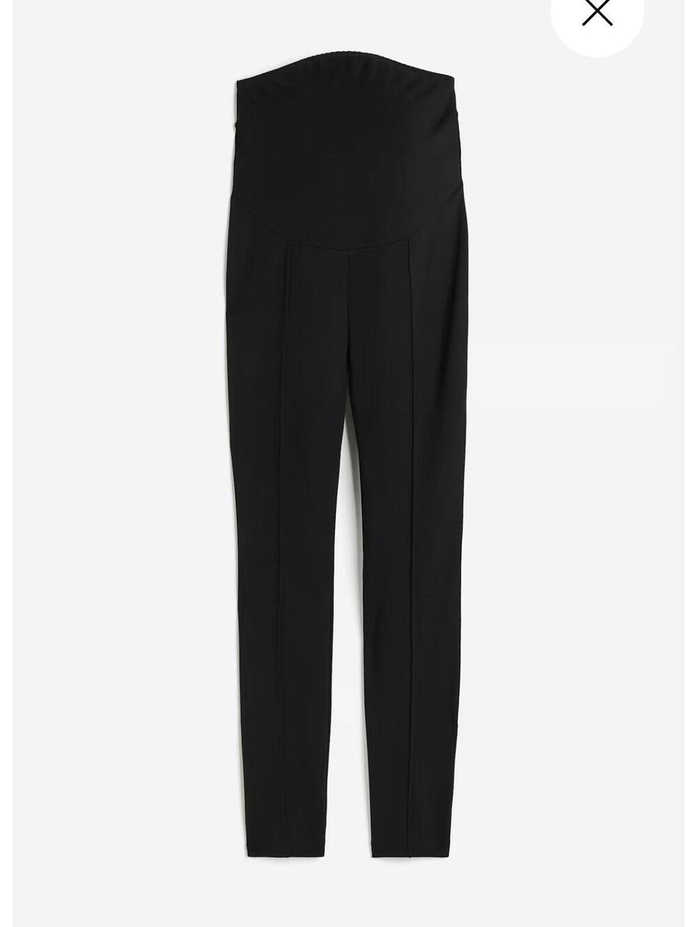NWT H&M Maternity Jersey Dress Pants – Size Large – 2 Pack – Black ($90 Retail)